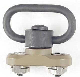 QD Sling Mount kit M-lok Rail Swivel Adapter Black/Tan/Red/FDE Color - Becar