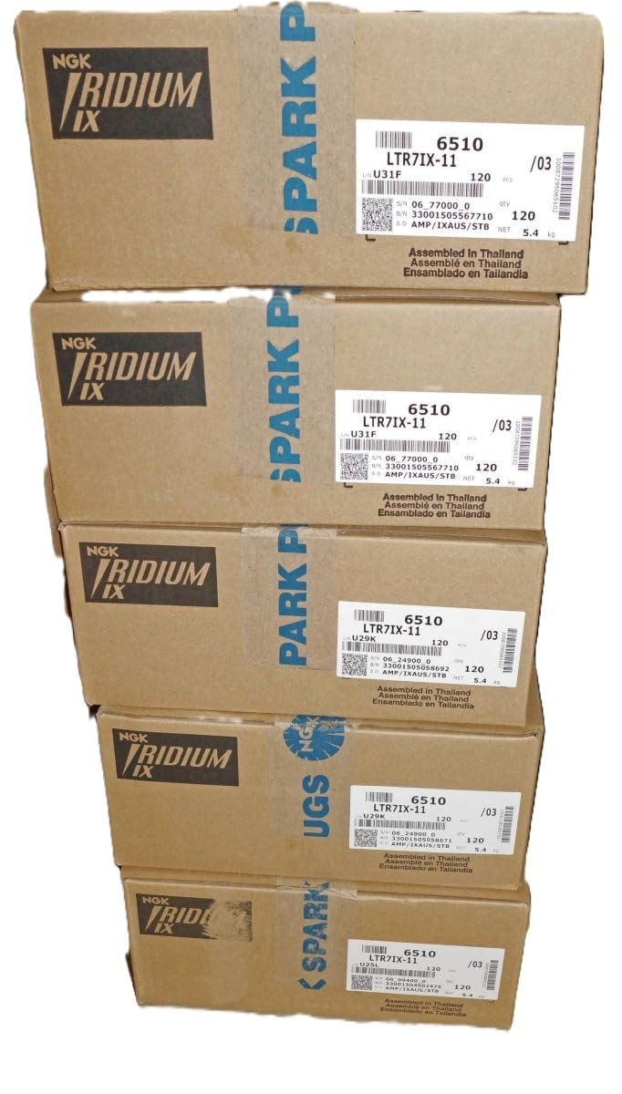 (4 Pack) NGK 6510 LTR7IX-11 Iridium IX Spark Plug