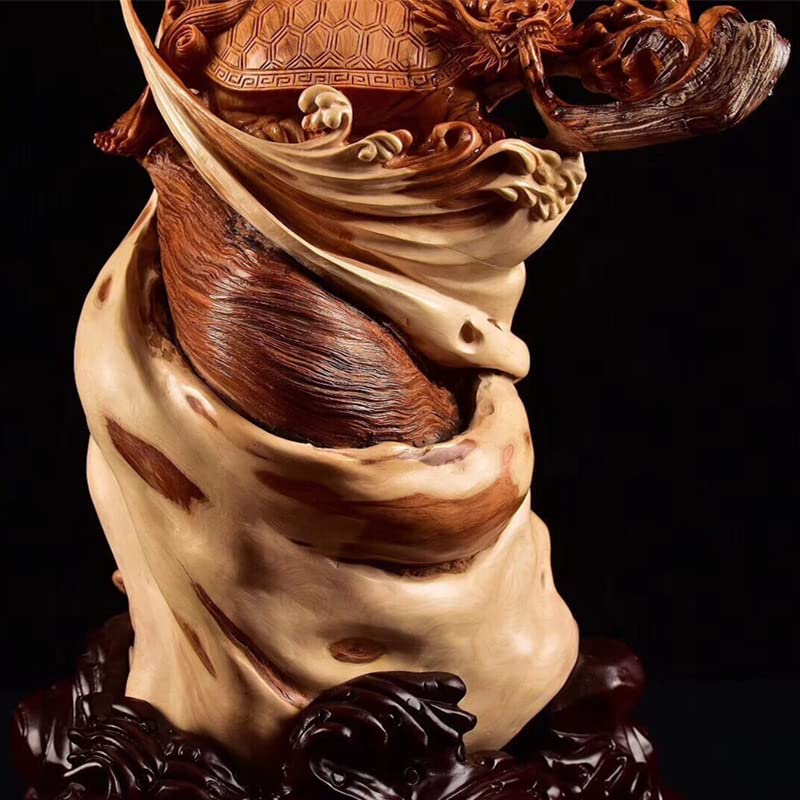 Amazon｜崖柏の置物の精品の達磨木彫天然随形満瘤の傷跡の手の根の彫刻