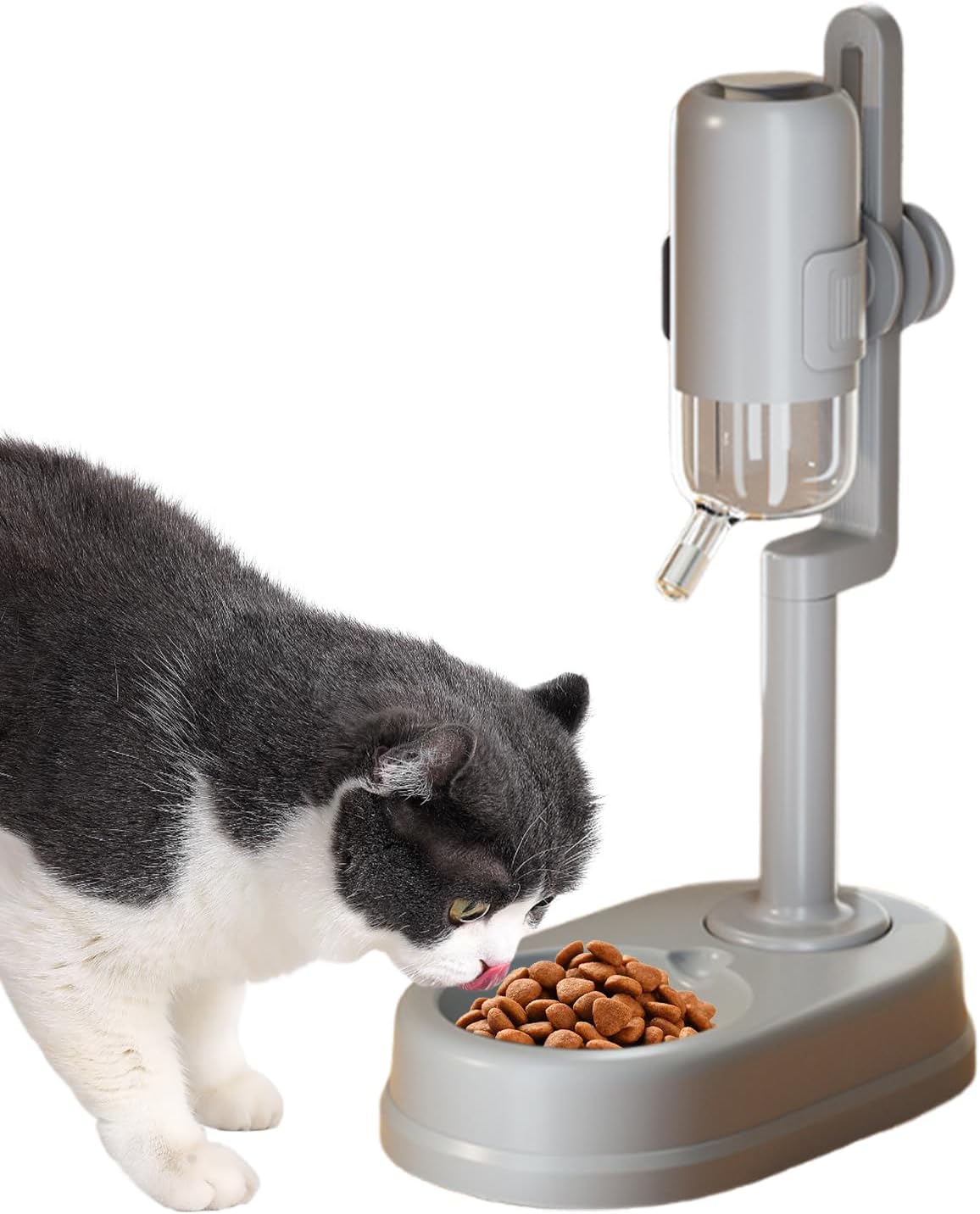 Genérico Pet Drinker – Height Adjustable Drinking Bowl with Non-Drip | 750 ml Standing Non-Drip for Pets, for Small Animals, Hamster, Squirrel, Hedgehog and