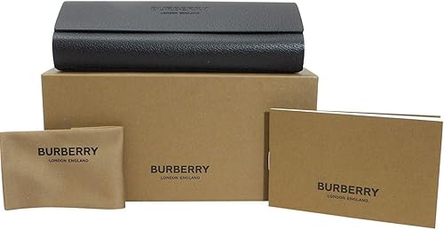 Miniatura 5 de Burberry BE 1282 1001 - Lentes semicirculares de metal paladio negro de 2165in Paladio Negro 55-18-145