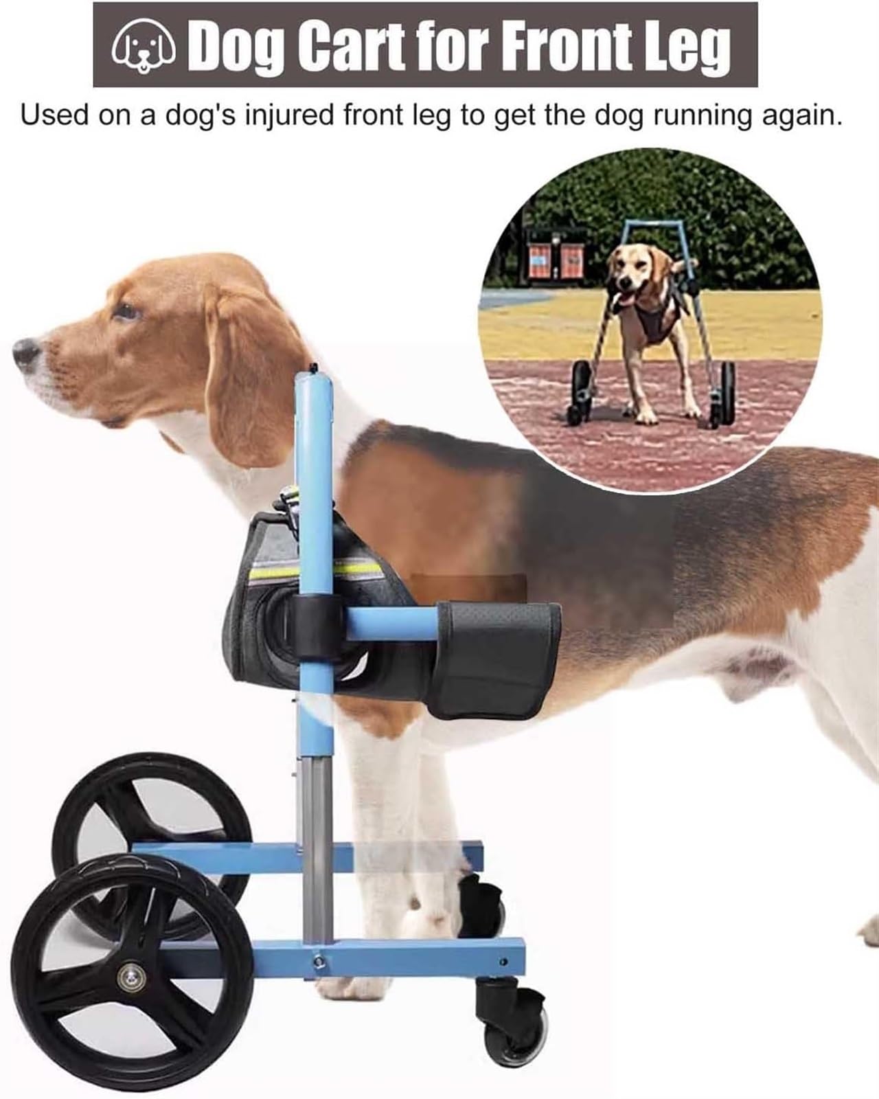 For Dogs Go Pet Dog Exercise Wheel Walkin Wheels® MINI Rear Dog