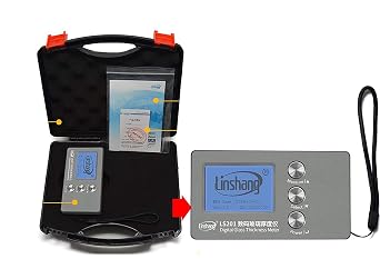 Glass Thickness Gauge Tester Meter Single Side Laser Measure Insulated Double Triple Pane Glass Air Space IG Thickness