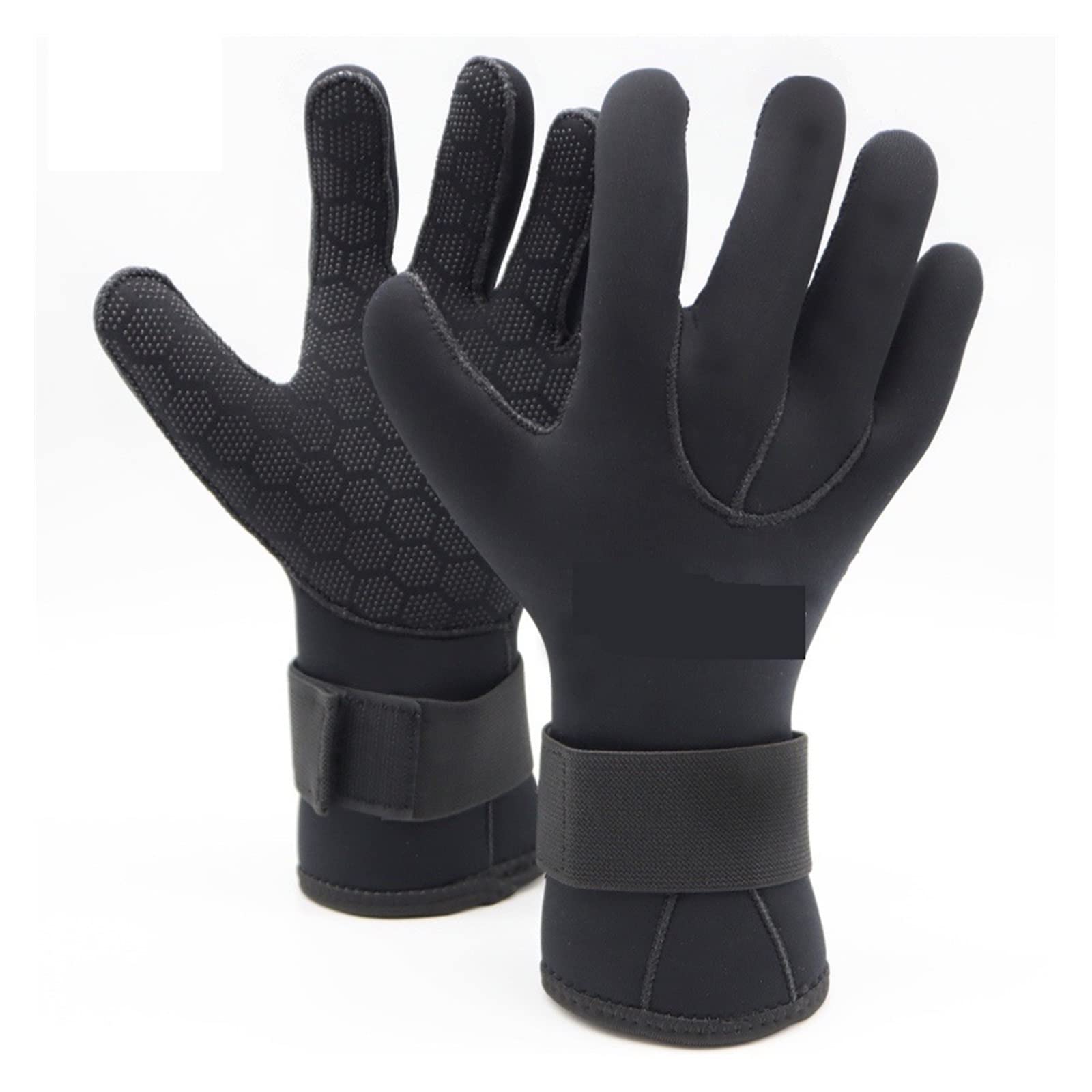 guanti da immersione, Guanti da immersione antiscivolo resistenti all'usura, adatti for l'inverno, caldi e in neoprene, for la pesca subacquea, for il surf canottaggio