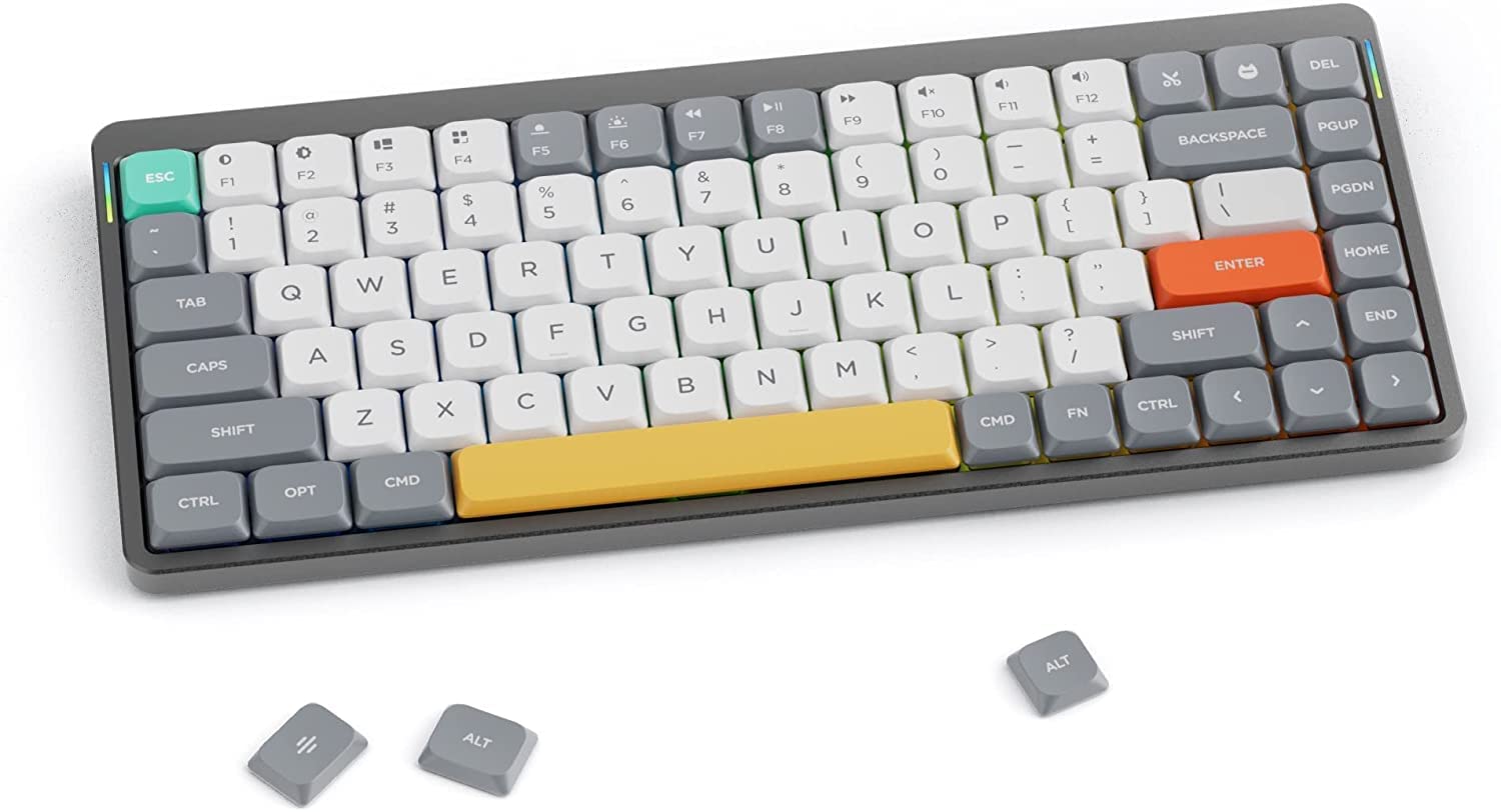 Amazon | NuPhy Air75メカニカルキーボード 薄型ワイヤレスキーボード 