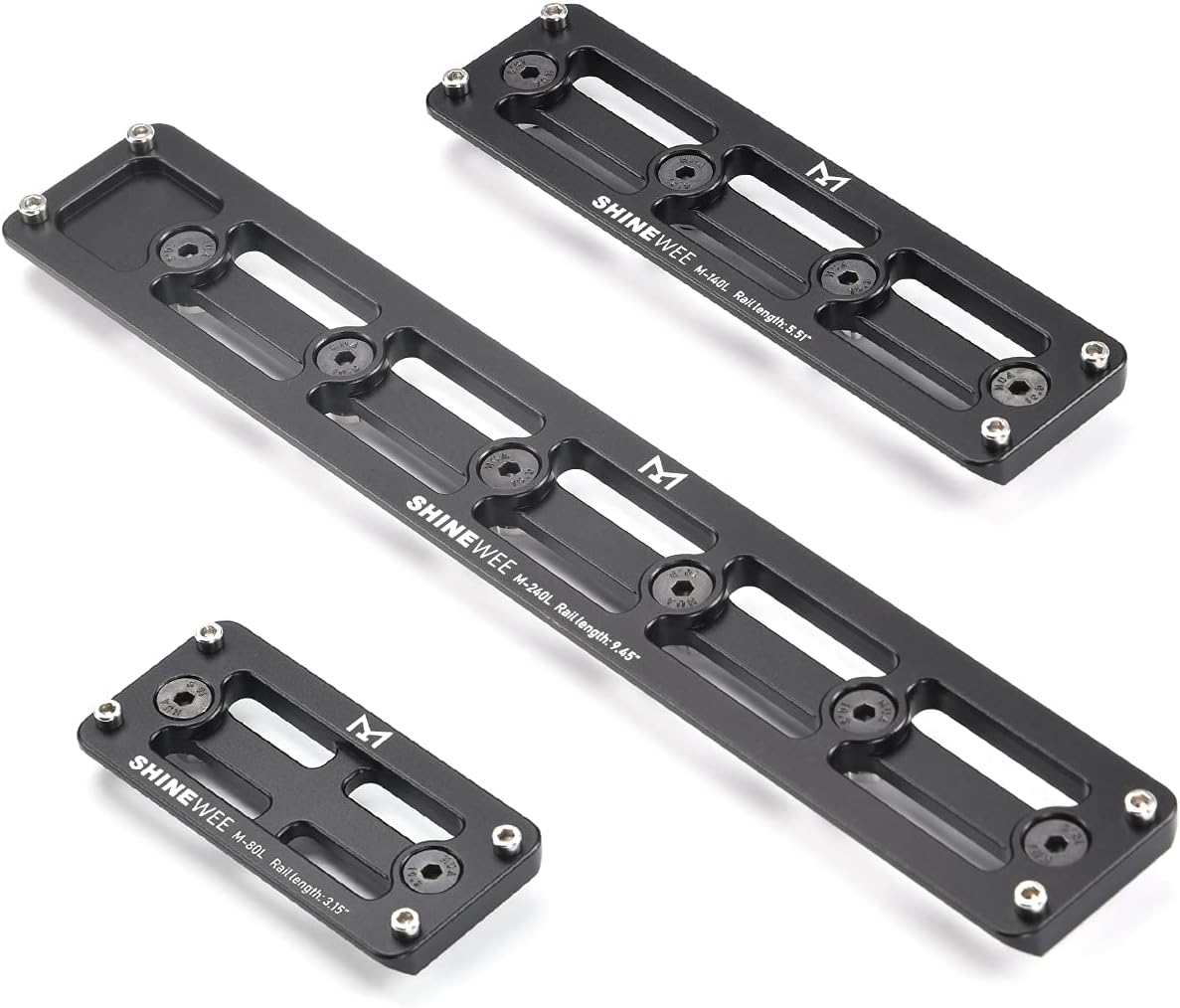 MLOK Arca Rail Tripod Mount Adapter, for Rifle Tripod