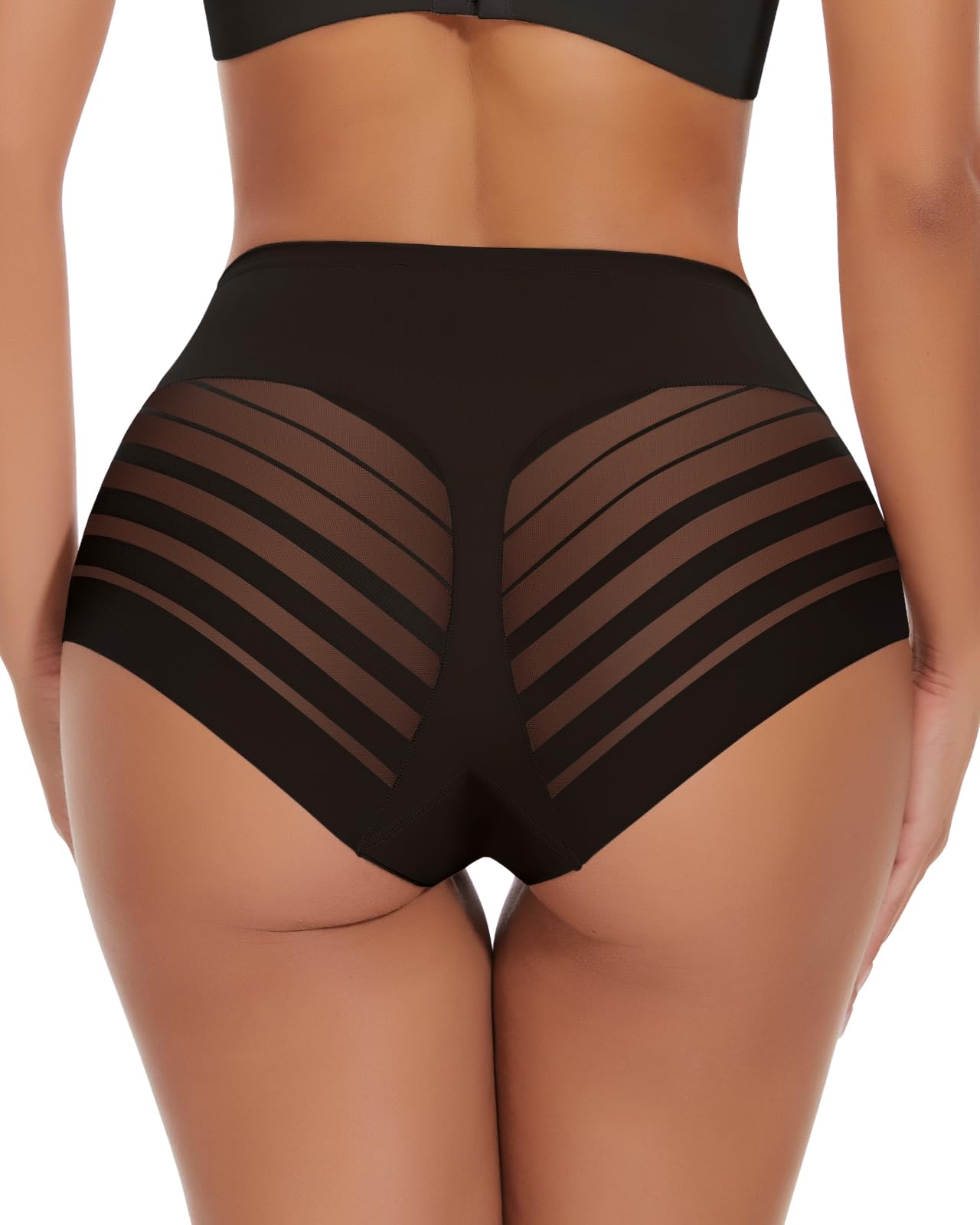 Shape Bauchweg Unterhose Damen Mittlerer Taille Shapewear Miederhose Slips Sexy Miederpants Damen Nahtlose Shaping Unterwäsche