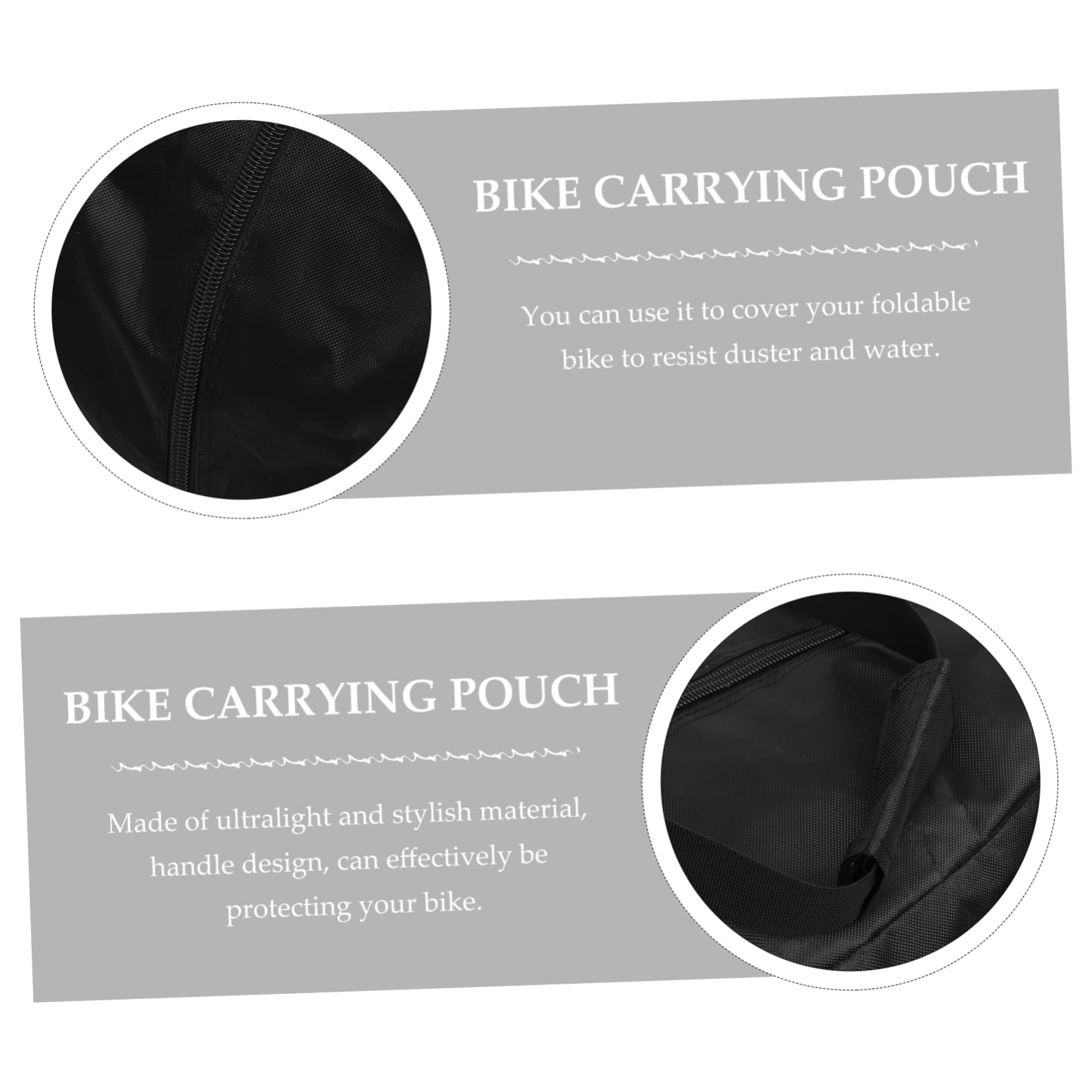 Zaino Pieghevole per Mountain Bike Borsa da Trasporto per Bici Custodia per Trasporto della Bicicletta
