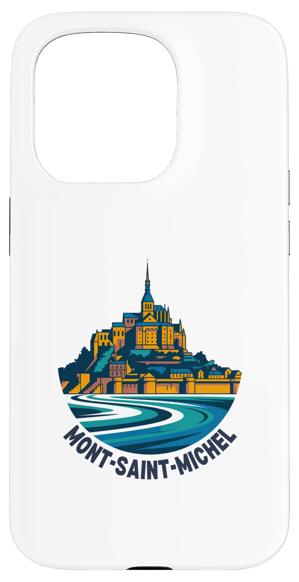 Amazon.co.jp: フランス モンサンミッシェル スマホケース iPhone 15
