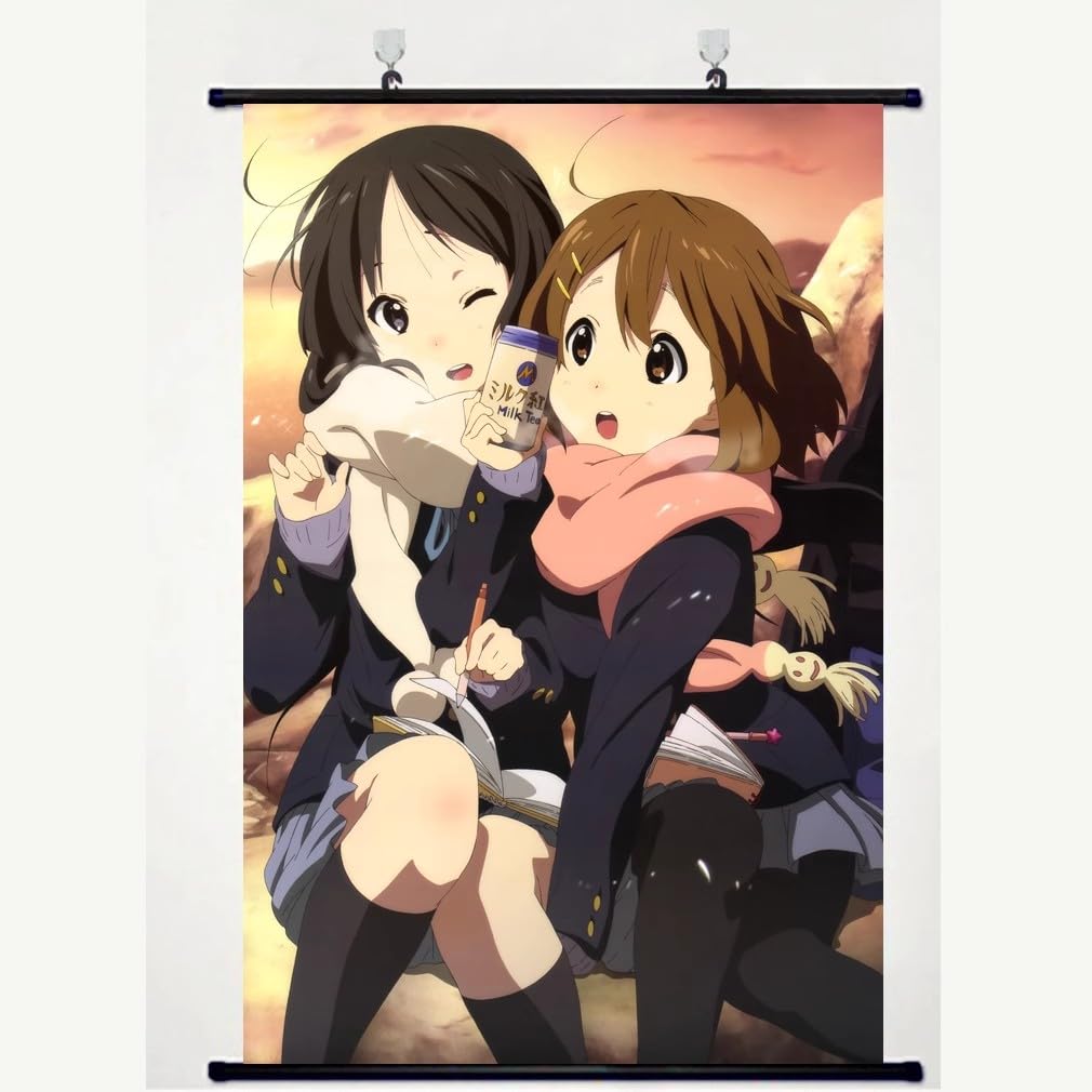 ポ*×様 けいおん！　K-ON! 中野梓 琴吹紬 田井中律 秋山澪 アニまるっ Amazon.co.jp: けいおん！ タペストリー 掛ける絵 壁掛け K-ON！ 平沢