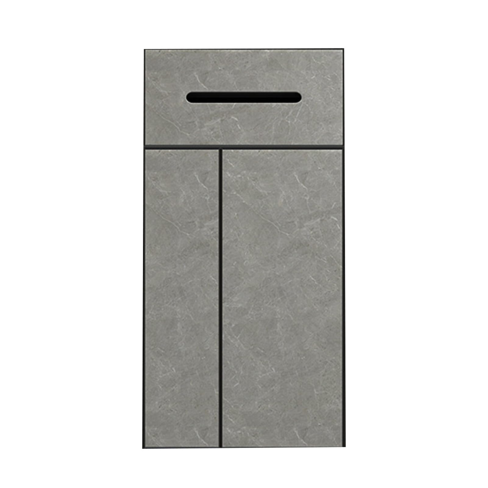 Recessed Shower Niche and Toilet Paper Holder, Hidden Cabinet Trash Can, Space-Saving Design for Kitchen, Living Room, Bedroom, Hotel
