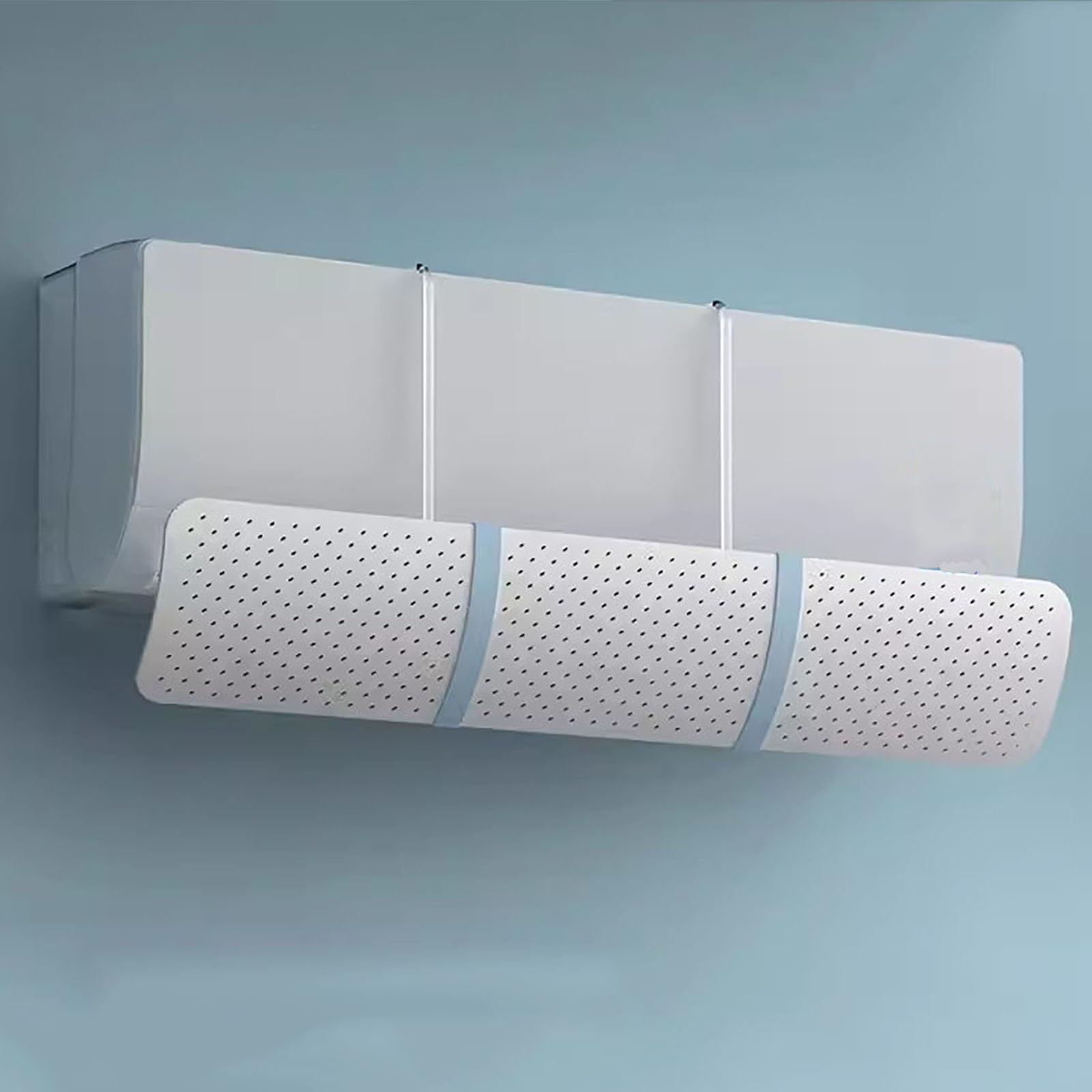 Dubtedhou One Color Air Conditioner Deflector, Air Conditer Vent Deflector 35.4X6.9in For Living Study Room
