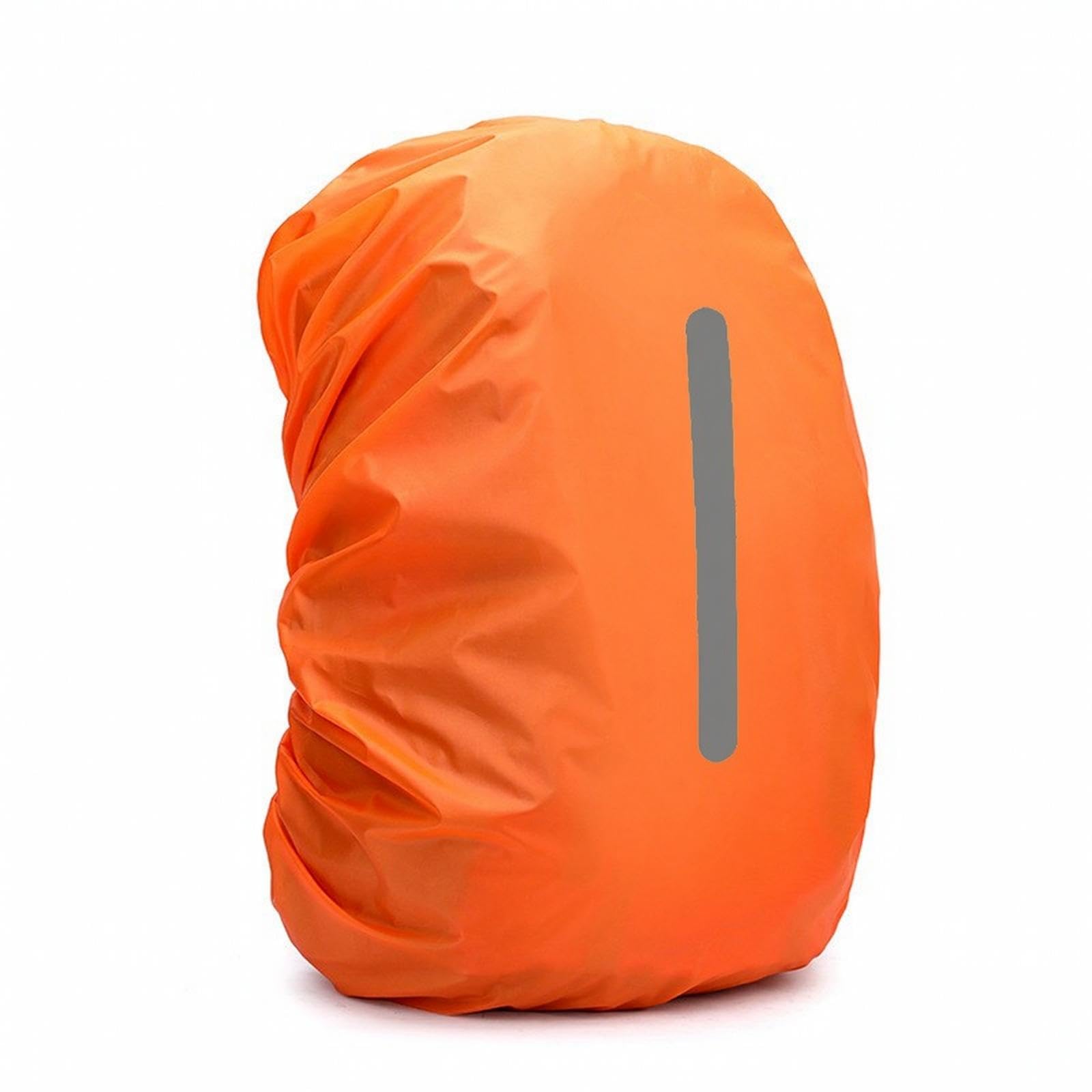 Backpack Rain Cover with Reflective Strip Waterproof Backpack Rain Cover Highly visibleVisibility for Commuters, Students, Hiking, Commuting, Travel S Orange-image-43