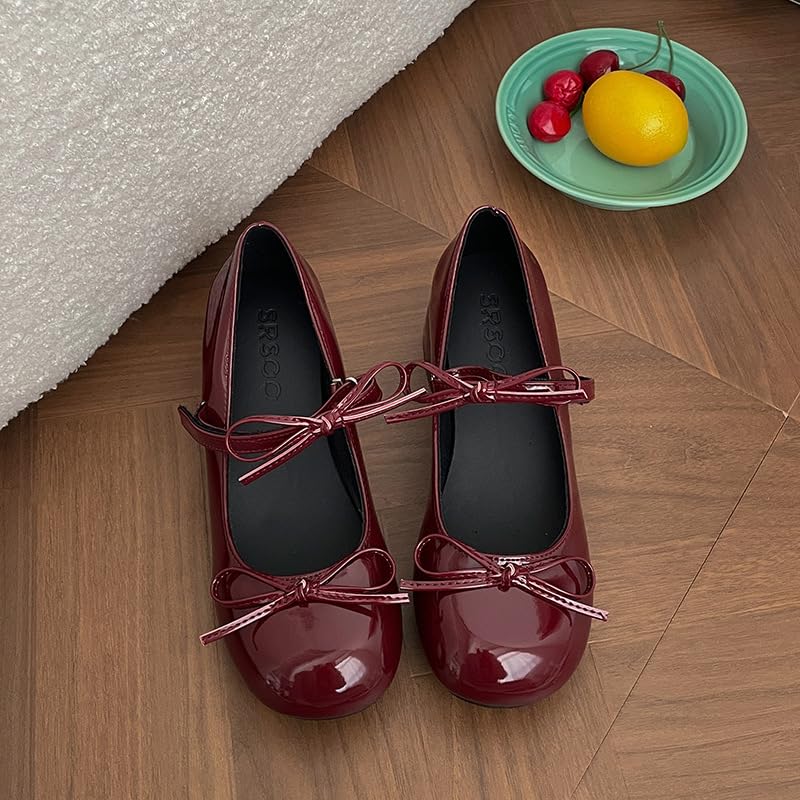 Ladies' thick high heels, shallow mouth, summer height-increasing Mary Jane shoes, daily outdoor parties3