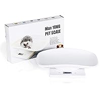 Vista 6 de Báscula digital para mascotas con pantalla LCD electrónica para animales pequeños, báscula de alimentos de cocina, mini báscula de equilibrio
