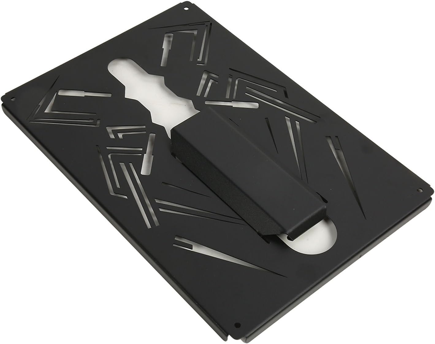 Camping Spider Stove Table Board, Portable Detachable Stainless Steel Table Plate for IGT Series, Lightweight Outdoor Cooking Surface with Unique Spider Pattern Design, Essential