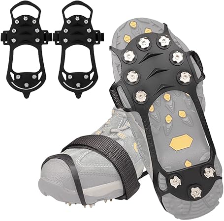 Traction cleats ice snow grips anti slip silicone Clearance