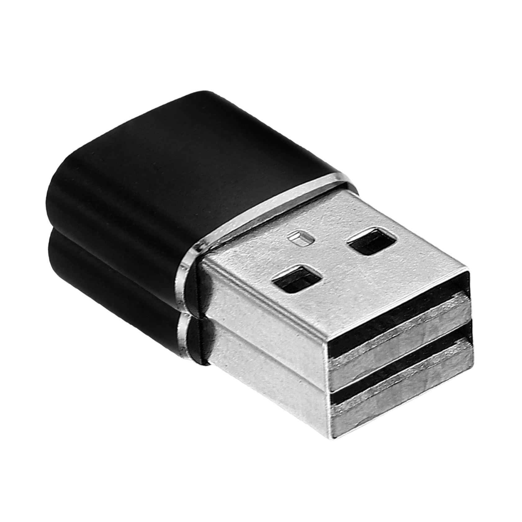 DOITOOL 2pcs USB to Type-c Adapter Fast Charging Converter for Mobile Phones Compact USB Type-c Female to Male Connector for Laptops and Outdoor Use