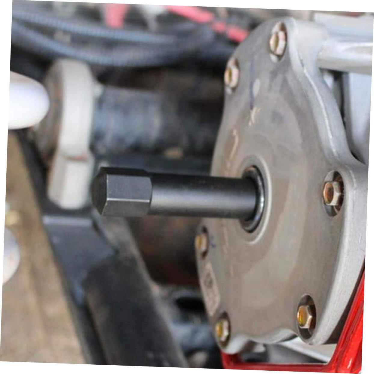 PRETYZOOM Clutch Remover Tool Removal Primary Puller Repair Link Black Iron