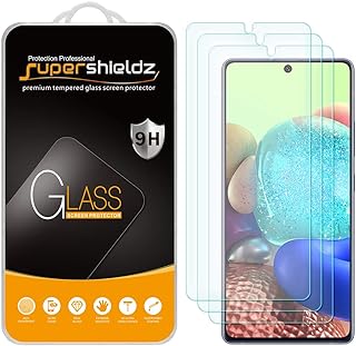 Supershieldz (3 Pack) Designed for Samsung Galaxy A71 5G and Galaxy A71 5G UW Tempered Glass Screen Protector, Anti Scratch, Bubble Free