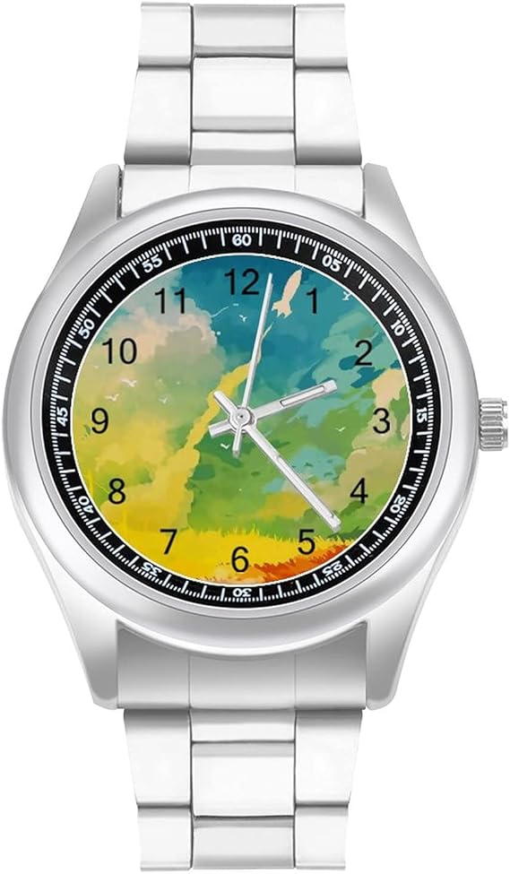 容疑者 にじみ出る メッセンジャー 夏 腕時計 メンズ Mashaalindia Org