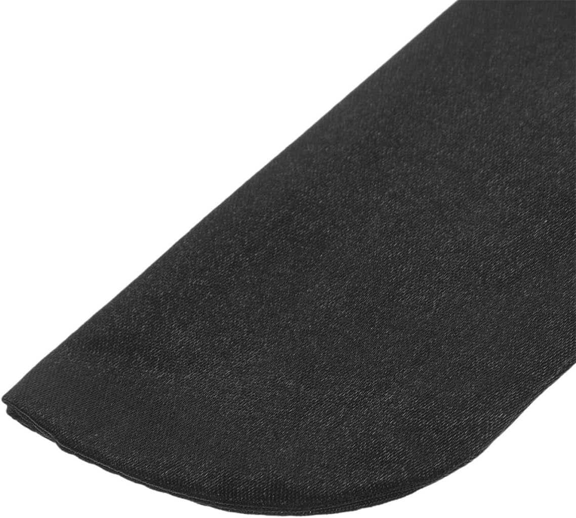 6 Pcs Black Cloth Hand Fan Pouches, Foldable Fan Storage Bags Set image 3