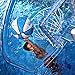 Dunn-Rite Clear Shot 2-in-1 Full Court Pool Basketball & Volleyball Game Set