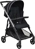 Carrinho de Bebe para Passeio Berço Burigotto Tak Metal Silver