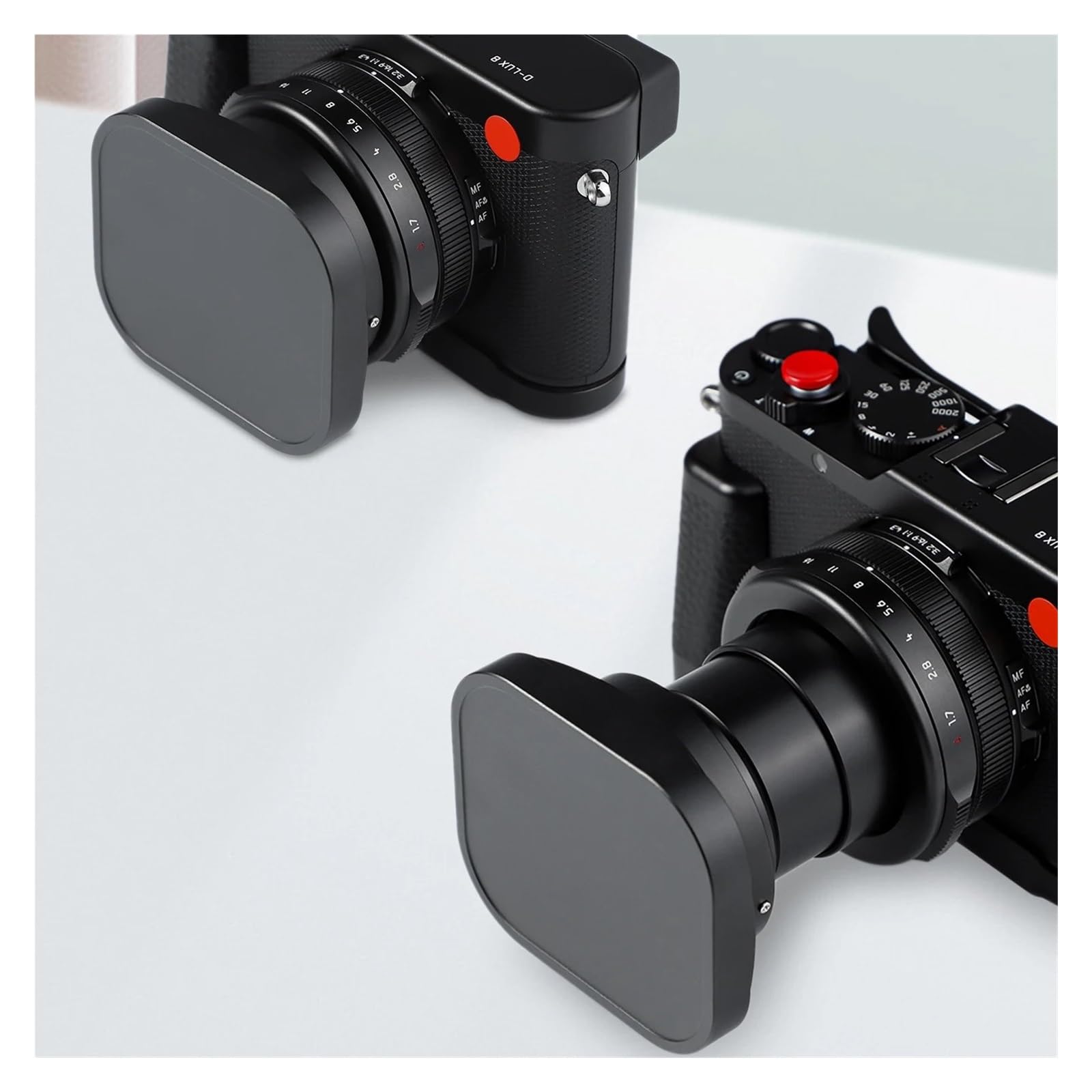 Camera Lens Hood, Compatible con Parasol de Metal Leica D-Lux 8