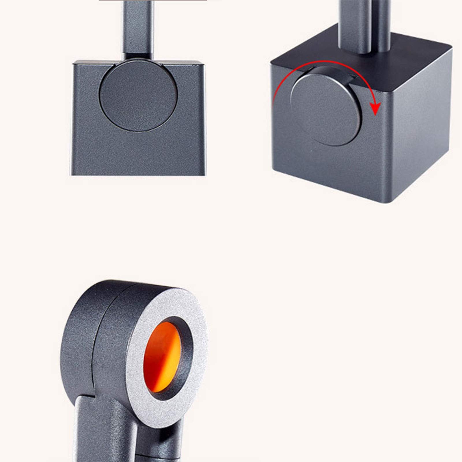 Lampada da comodino Lampada da scrivania a LED, Lampada da studio, Lampade a luce diurna dimmerabile, Lampada da scrivania con controllo touch, 3 gradi di luminosità, 10W, Lampada da comodino per la