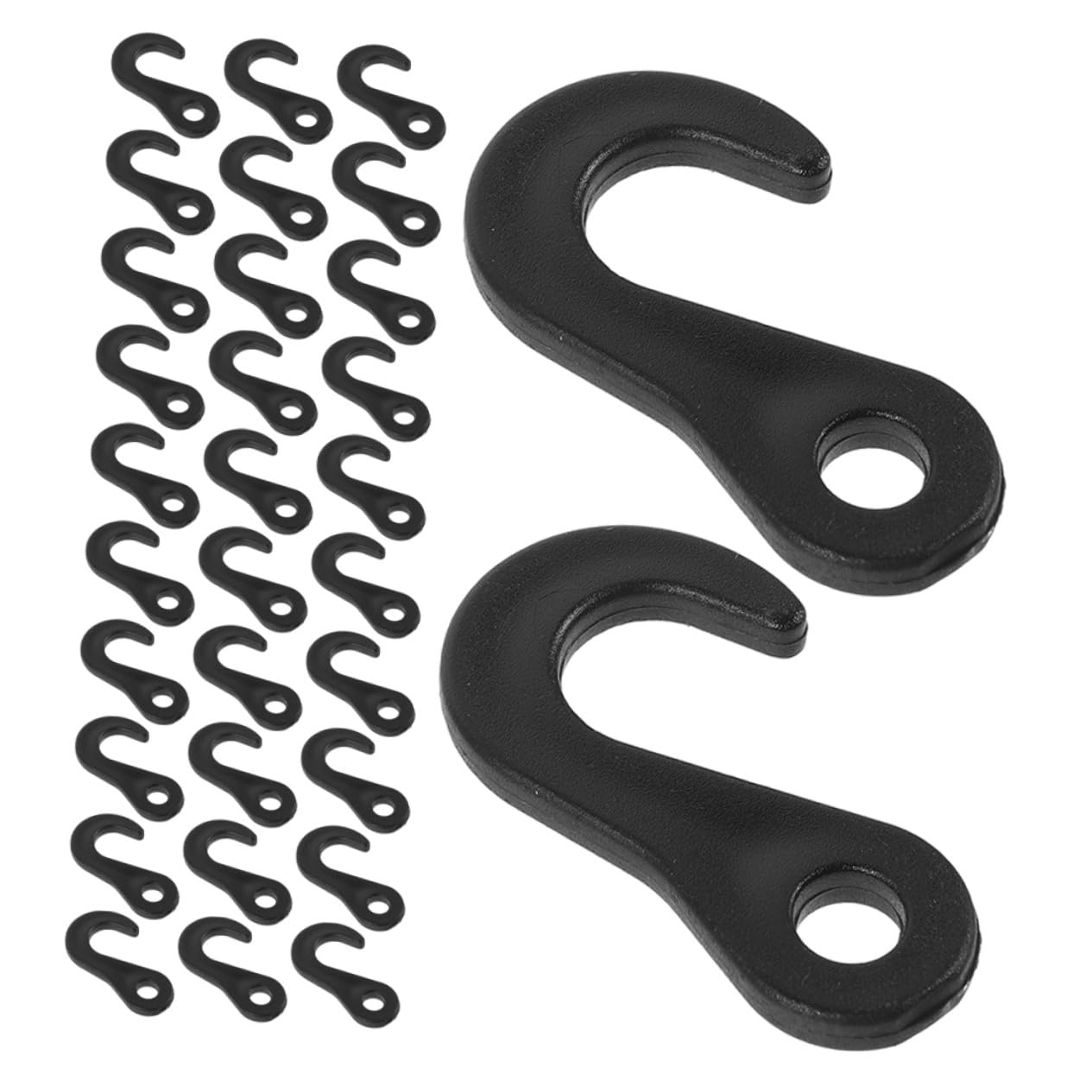 Crochet de tente plastique S contre le vent pour fixation stable de cordes - 8