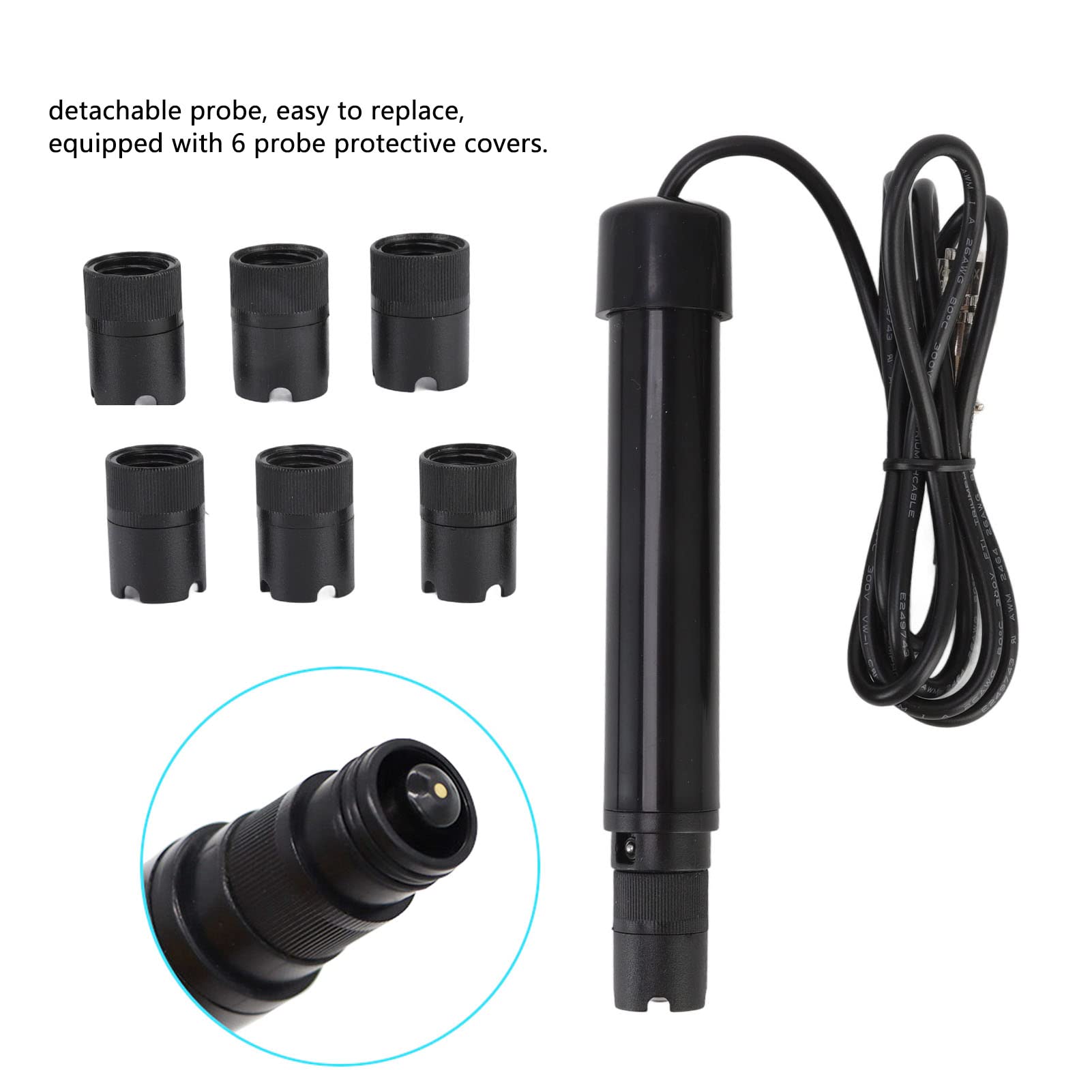 Misuratore Ossigeno Disciolto In Acqua JPB-607A - Display Digitale, Per Piscine, Acquacoltura, Laboratori - Foto 6