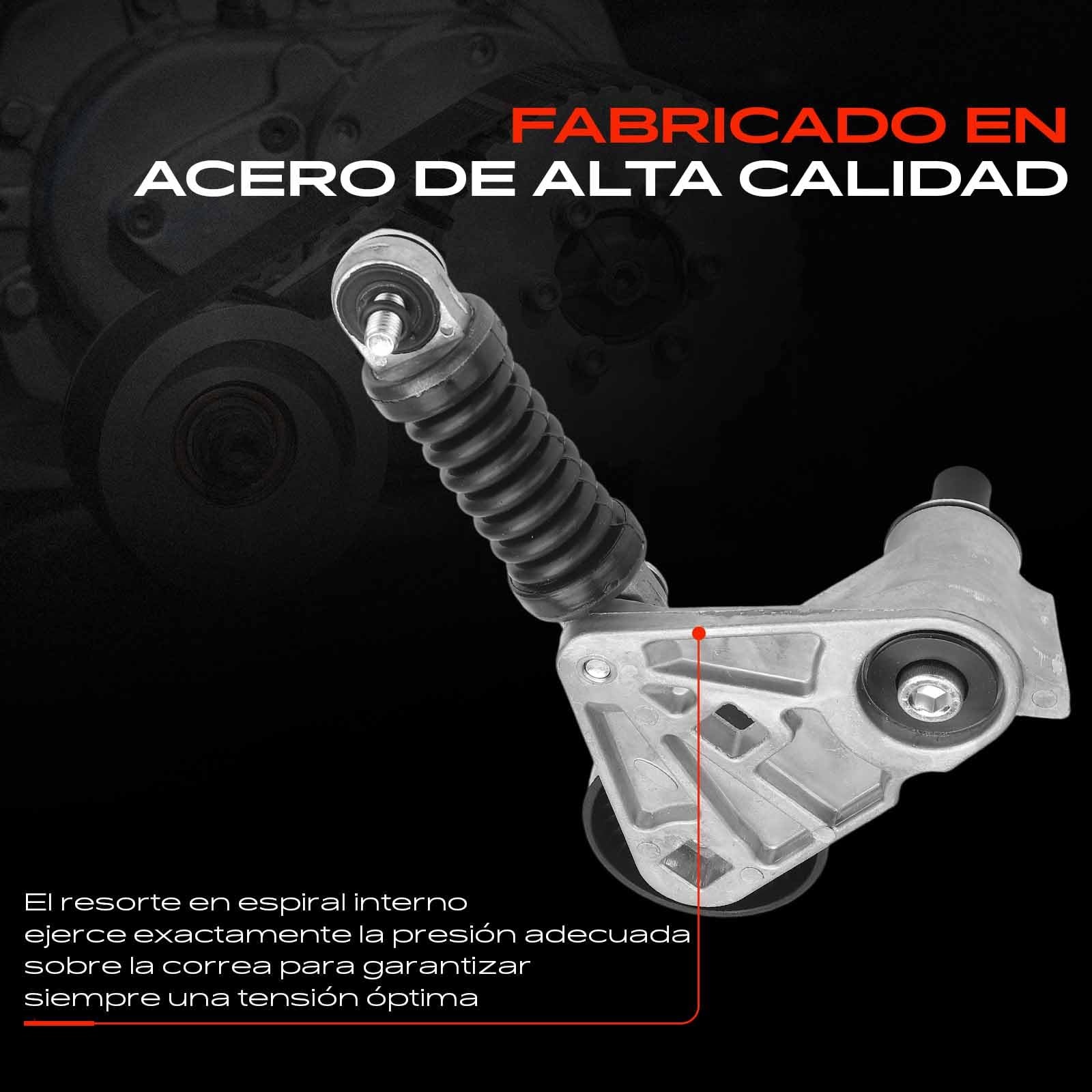 Frankberg Polea guía de rodillos Diesel Compatible con Mondeo III Turnier BWY 2.0L Mondeo III B5Y 2.0L Mondeo III Turnier BWY 2.2L Transit Bus FB FC FD FS FZ 2.0L Mondeo III B5Y 2.2L XS7E6A228CC