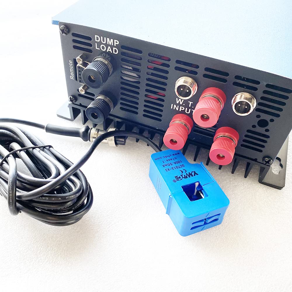1000W Windturbinen Grid Tie Wechselrichter, 22-65V auf 220V /230VAC,Windkraftanlage Netzwechselrichter mit Dump Load und Begrenzungssensor, EU-Stecker SUN-1000GTIL2-WAL
