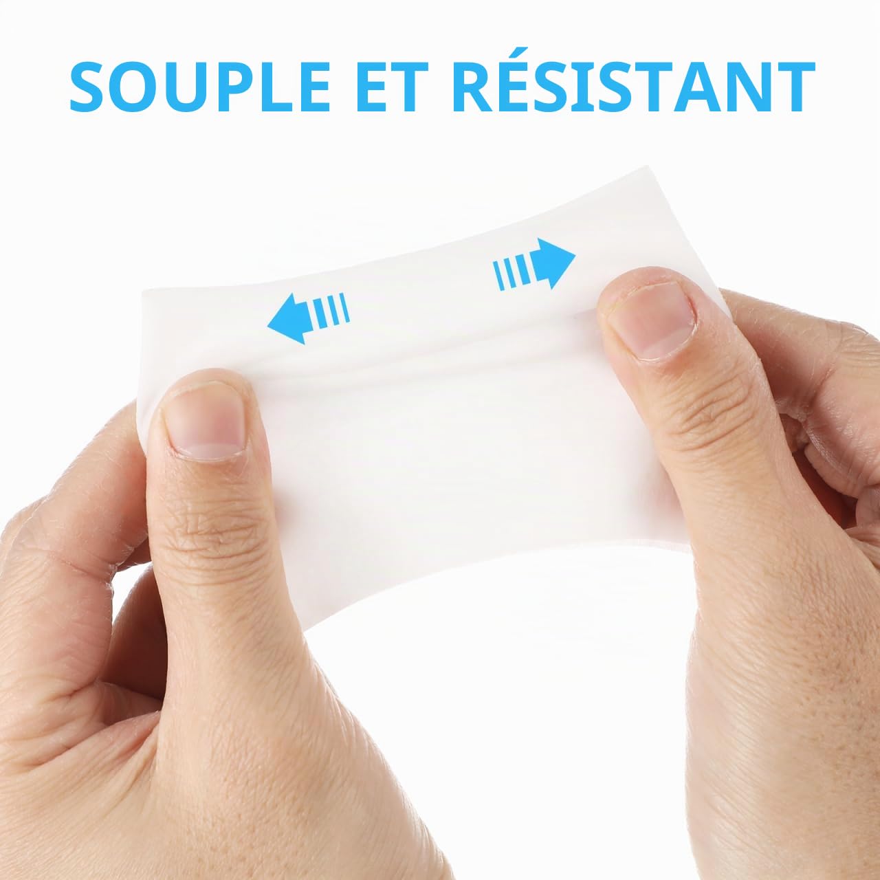 Mobestech Lot de 300 lingettes sèches sans poussière Nettoyants d'écran électroniques Chiffons d'écran Chiffons jetables Serviettes en papier Chiffon de nettoyage pour lunettes Sachet Chiffons de