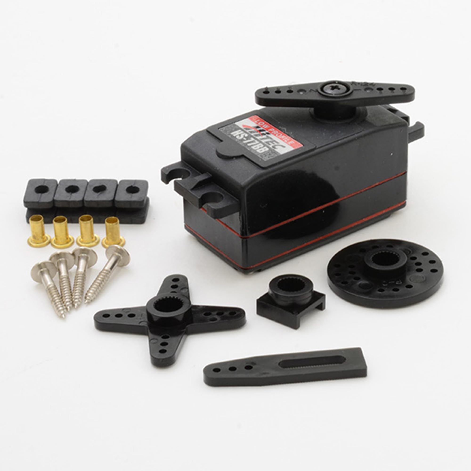 ハイテック HS-77BB 5.5kg/0.14s 日本正規品 ロープロサーボ アナログ アクチュエータ 31077