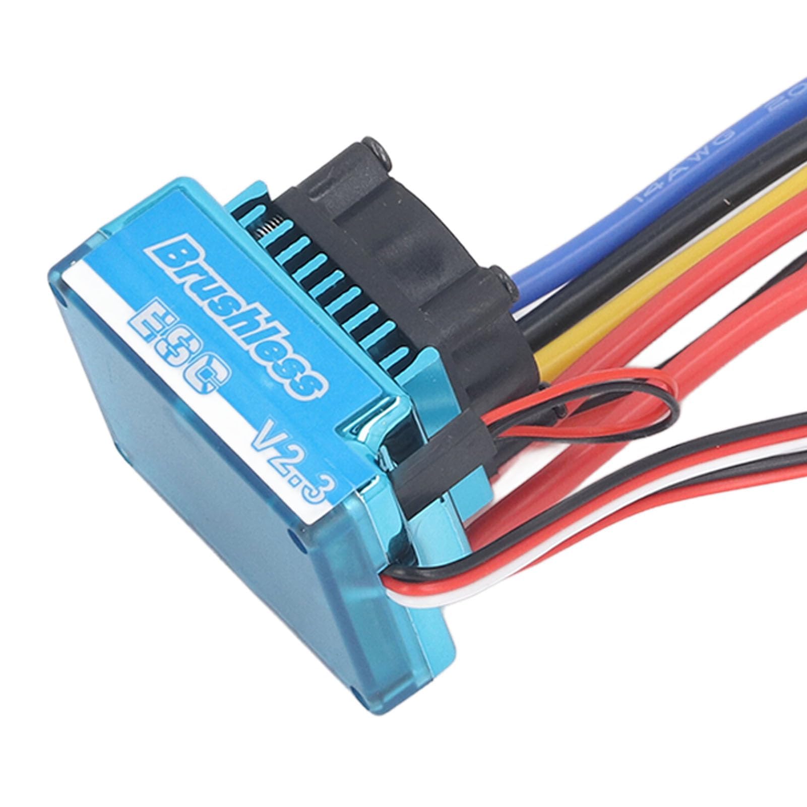 44x32x32mm/1.73x1.26x1.26in Brushless ESC, 80A Brushless RC ESC 2-3S 3A 5.8V 480A Corrente di Picco Rainproof Controller di Velocità Elettrico per Telecomando Auto RC Barca