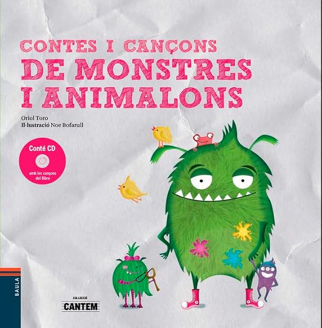 Portada de Contes i cançons de monstres i animalons