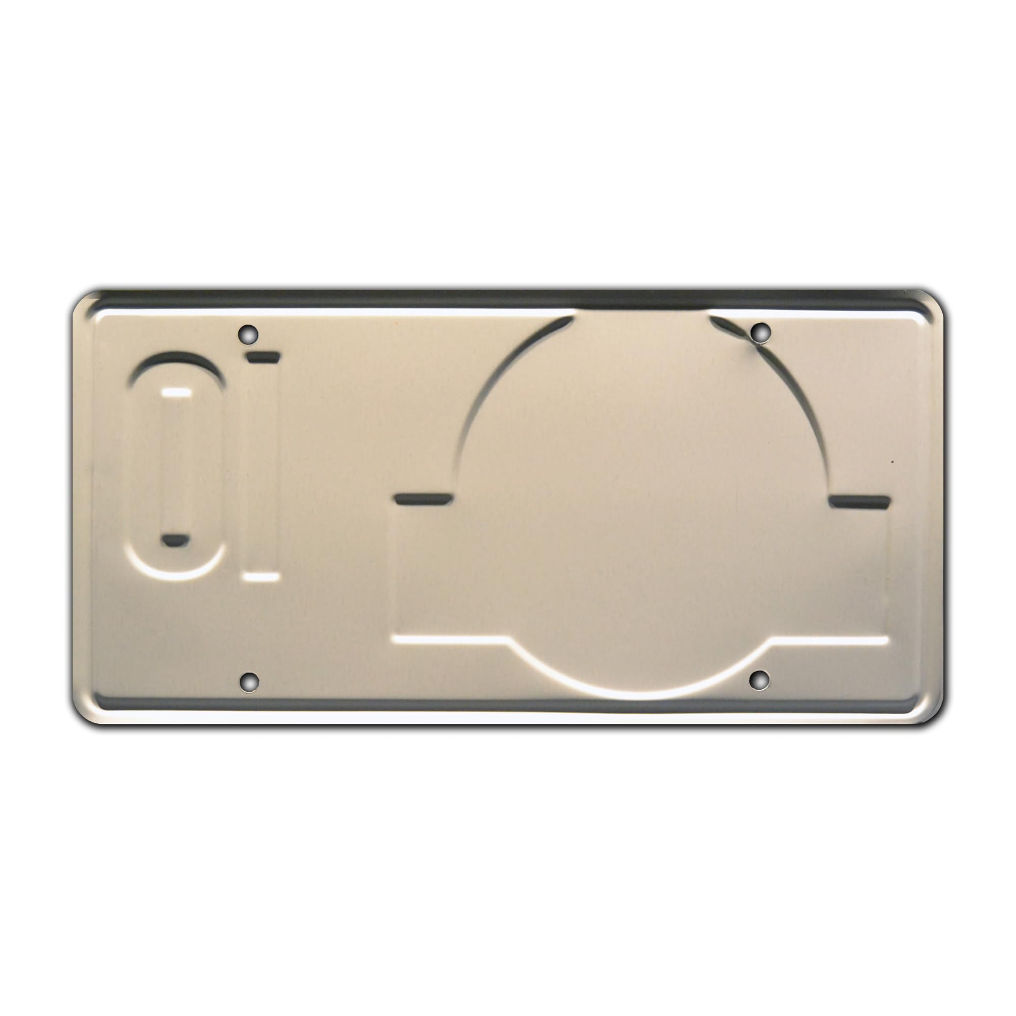 Jurassic Trilogy | # 10 | Metal Stamped License Plate