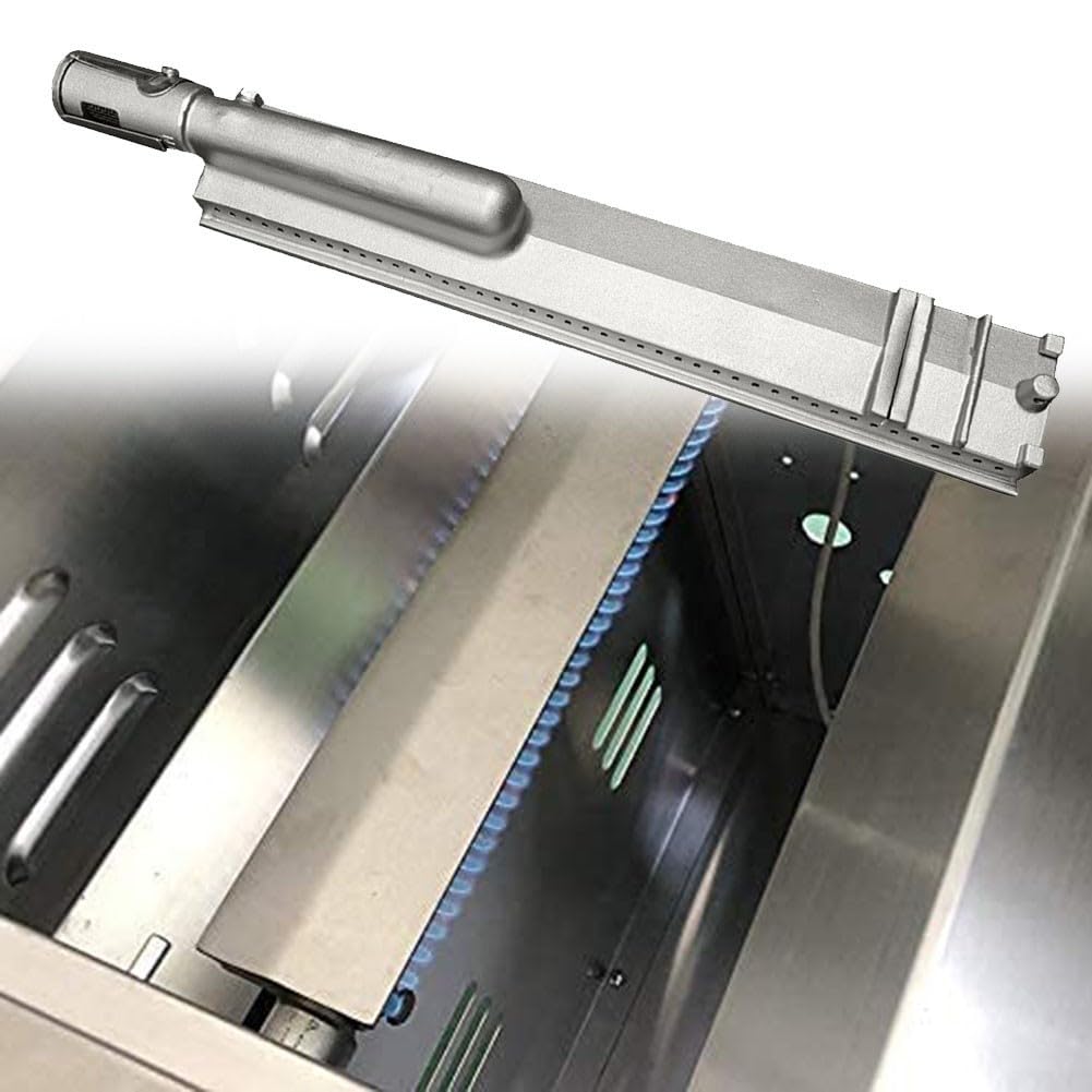Quemadores de tubo ajustables de acero inoxidable de repuesto para parrilla de gas para barbacoa, paquete de 4, quemador de parrilla de barbacoa de acero inoxidable 304 16516 26106 (2 piezas)