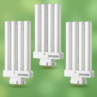FML Lamp 27 Watt Replacement, GX10q-4 4-Pin, 6500K Daylight, 3 Pack