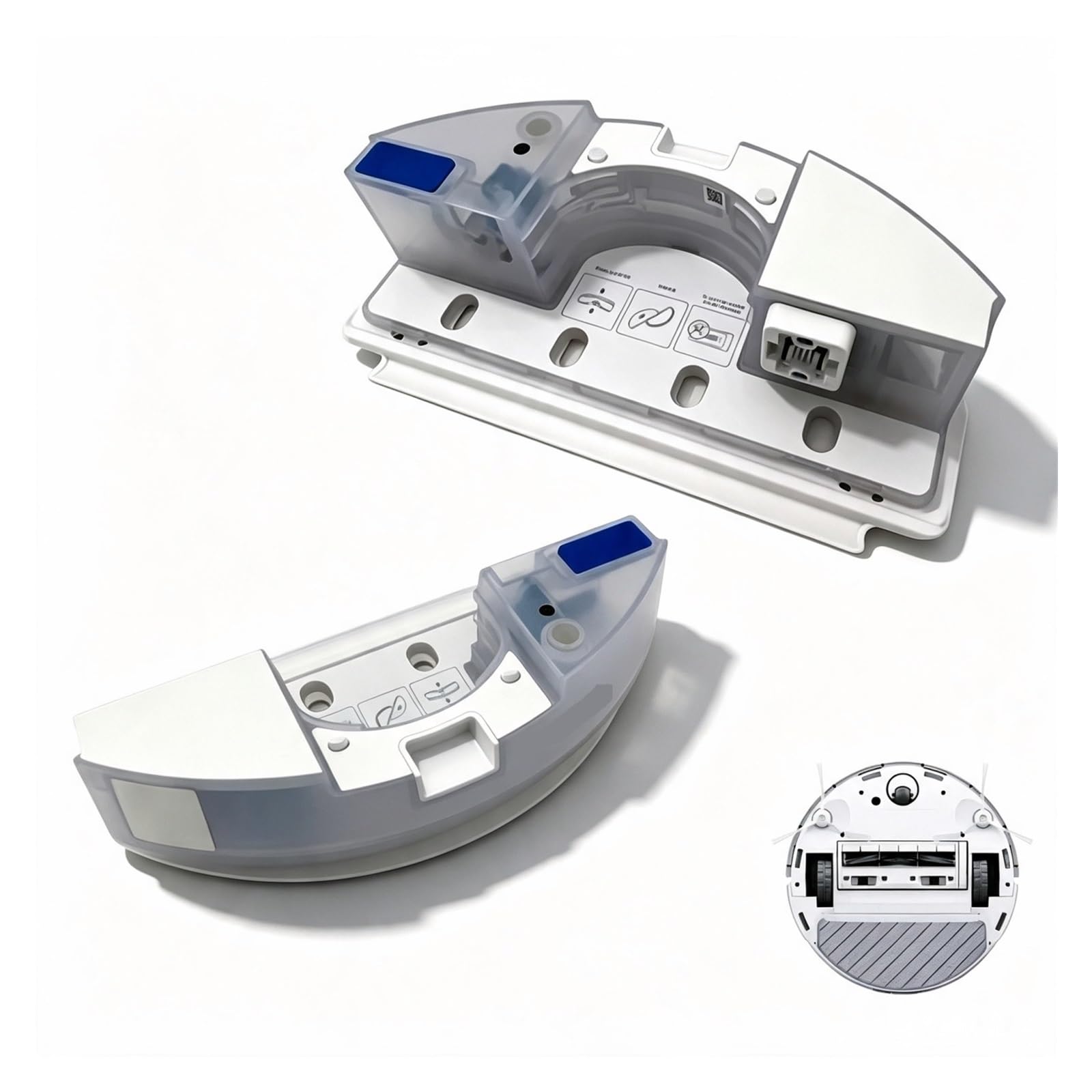 Kit Mop Vibrante For Aspirapolvere Compatibile Con ECOVACS X1 Plus/T10 Plus