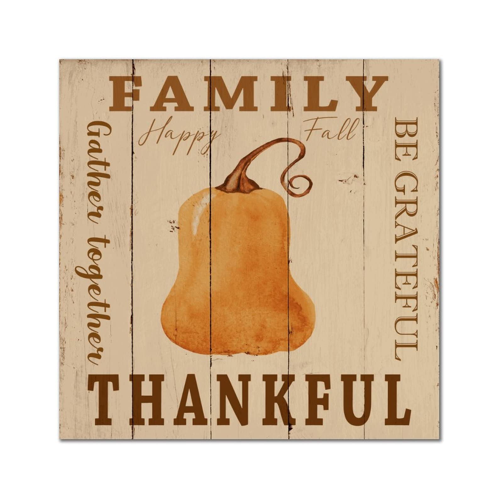 Panneau en bois Be Grateful haut de gamme pour décoration de cuisine