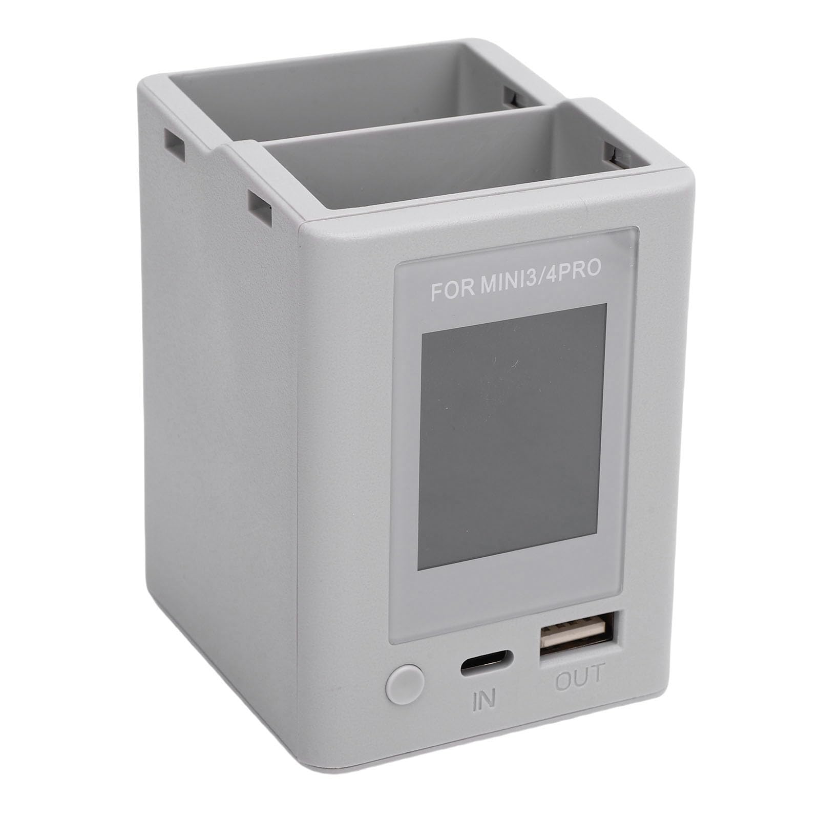 Sxhlseller Charge de Charge à Double Sens pour Mini3, Mini3 Pro, Drone PD 45W Chargeur à Double Batterie à Charge Rapide avec écran D'affichage Intelligent