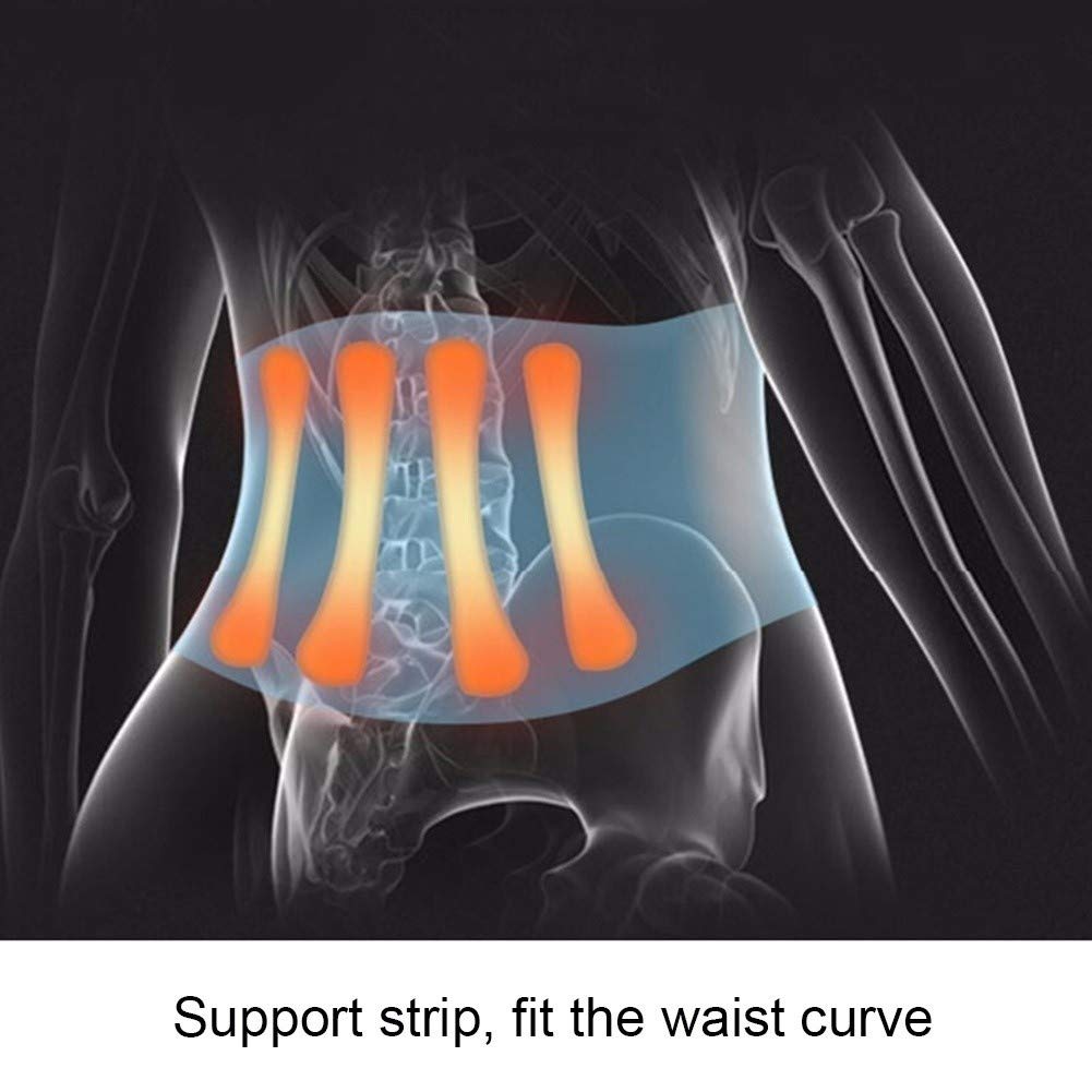 Soporte Lumbar Cinturón Auto-Calentamiento Ajustable Inferior Atrás Apoyo Doble Polea Compresión Correas por Mujer Y Hombres Hernia Disco (Size : M)