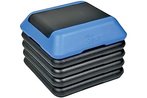 The Step Adjustable High Step Aerobic Platform: Get Fit at Home with USA-Made Sturdy Equipment