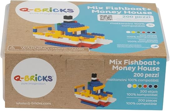 Box of Fishboat + Moneybox /200 pcs