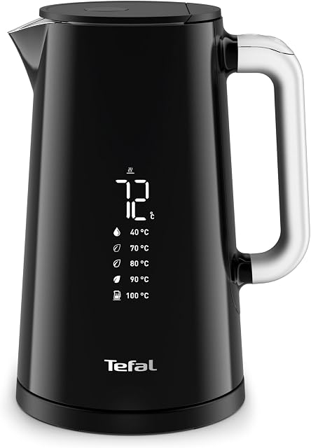 Tefal - Bouilloire Smart'n Light Noire - Écran digital - …