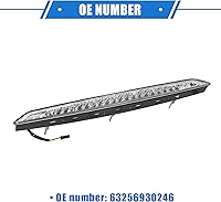 Vista 6 de Tercera luz de freno de alto nivel compatible con BMW Z4 E85, ABS transparente