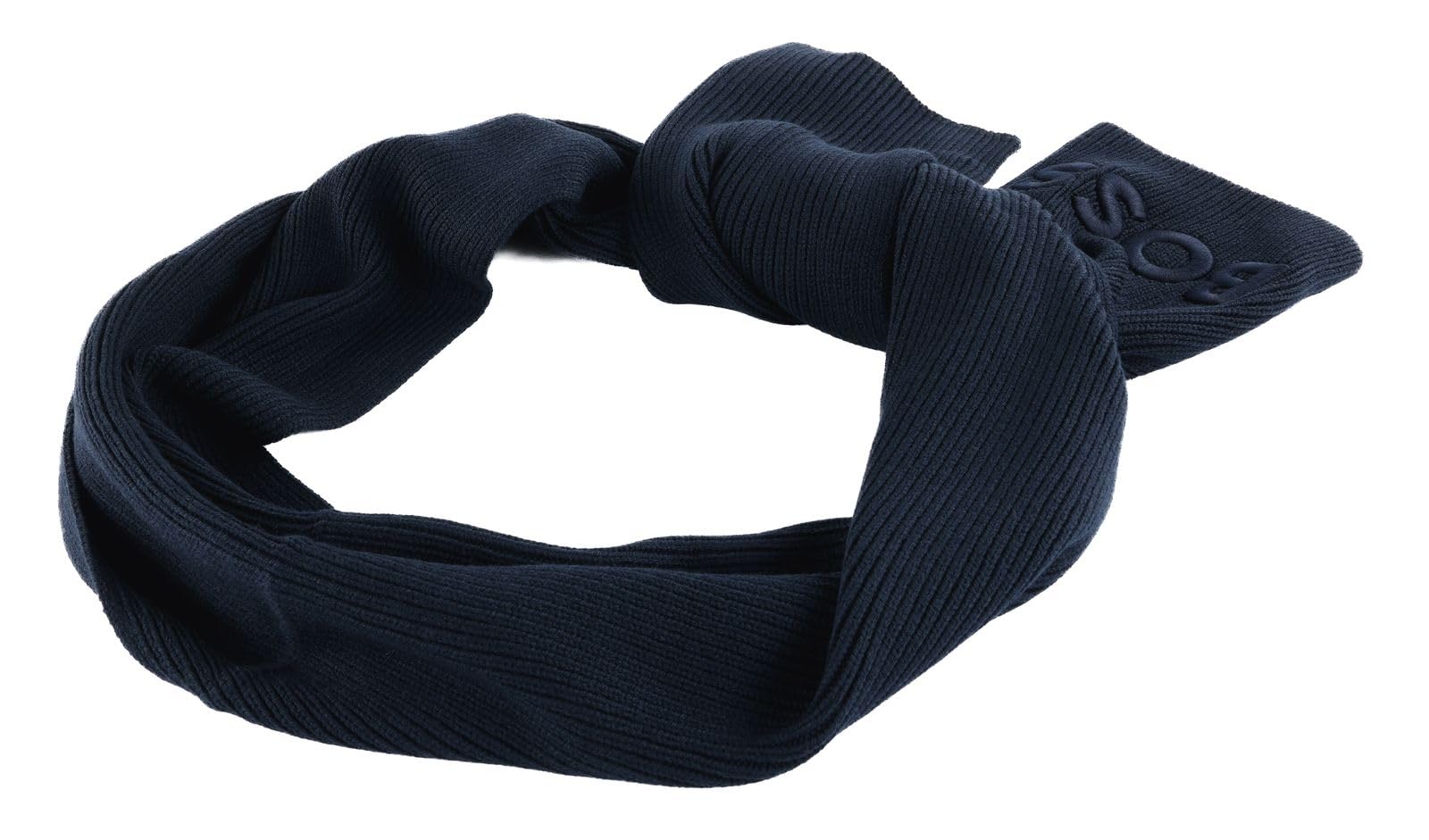 BOSS Afox_R_Scarf, Bufanda, Dark Blue, Einheitsgröße